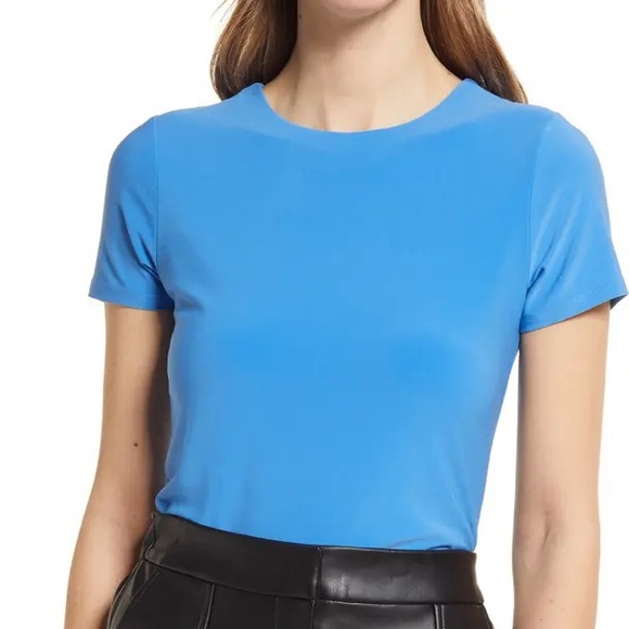 Halogen blue jersey tshirt from Nordstrom - Picture 1 of 4